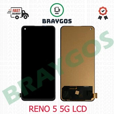 BRAYGOS Für Oppo Reno5 5G CPH2145 PEGM00 INCELL Touchscreen LCD Display Baugruppe
