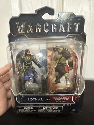 Figura de acción Jakks Pacific Warcraft Lothar vs Horde Warrior Foto 1 de 2