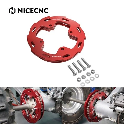 Aluminum Dual Sprocket Chain Cover Guard For Honda TRX450ER TRX450R 2006-2014 - Image 1 of 4