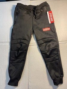 New Boys Prime Threads Joggers LEGEND logo Size 6 PANTS BLK SKU A82 - Picture 1 of 5