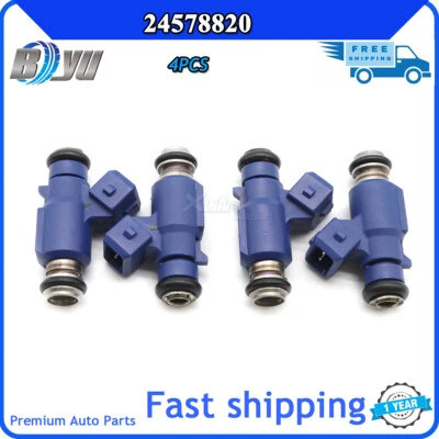 FJ10741 para Chevrolet Cobalt Corsa Prisma Onix Astra 4x inyectores de combustible 24578820 Foto 1 de 4