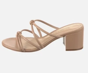 SCHUTZ Princey Strappy Sandal, Tan Knotted, Women Size 5B *Defect* - Picture 1 of 12