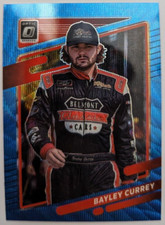 2022 Donruss Racing Bayley Currey Optic Carolina Blue Wave Prizm Parallel #11