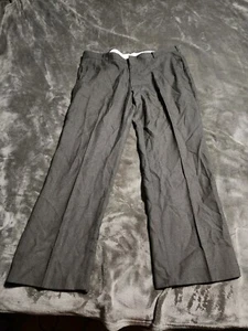 Pantalone elegante uomo Botany 500 grigio scuro taglia 40x30 made in USA USATO IN OTTIME CONDIZIONI - Foto 1 di 8