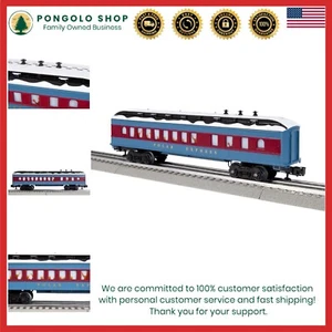 Electric O Gauge Model Train Cars Diner Car Polar Express Holiday Collectible - Picture 1 of 9