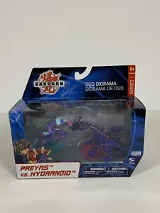 2008 Spin Master Bakugan Preyas Vs. Hydranoid - Duo Diorama Series 1 NEW Sealed - Picture 1 of 7