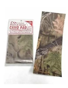 2 PACKS Archery Bow Silencing Camo Micro Fleece Suede Adhesive Pads Arrow Rest - Picture 1 of 1