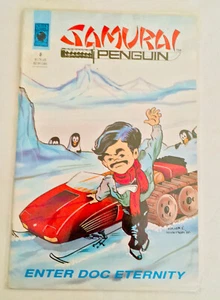 Vintage Samurai Penguin Enter Doc Eternity fumetto Dan Vado 1989 USA - Foto 1 di 4