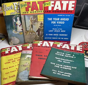 FATE MAGAZIN Menge 7 1960/61/62 seltsam, paranormal, UFO, esoterisch, okkult, - Bild 1 von 9