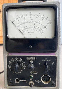 Grundig: historisches Messgerät, Typ 159, Röhrenvoltmeter, H&B - Bild 1 von 5