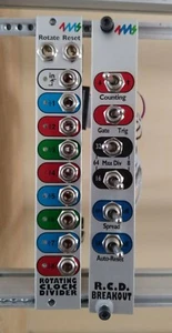 4MS divisor de reloj giratorio RCD y módulos Eurorack de expansión de ruptura - Imagen 1 de 2