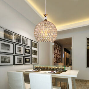Home Pendant Light Bar Lamp Crystal Ceiling Lights Room Chandelier Lighting 20cm