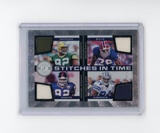 2011 Certified Stitches Reggie White Bruce Smith Strahan Ware Quad Jersey /115