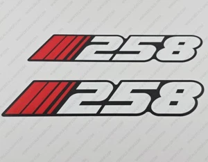 STRATOS BOAT 258 DECALS STICKERS Set of 2 12" LONG - Picture 1 of 5