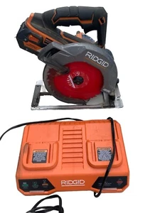 Ridgid R8653 18-Volt Cordless Brushless 7-1/4 Inch Circular Saw - Tool Set Batte - Picture 1 of 2