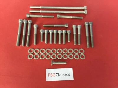 Yamaha XT550 82-84 Stainless Head Cylinder Inspection Bolts Screws Allen XT 550 - Image 1 of 4