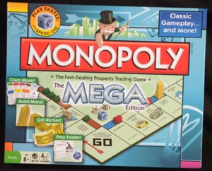 Monopoly The Mega Edition Multiplayer Game Board - Complete In Great Condition - Picture 1 of 14