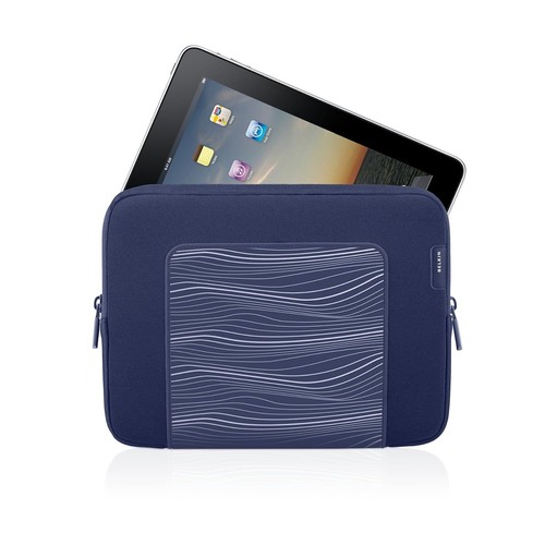 iPad Air 2 3 4 5 6 & 10.5" iPad Pro 9.7" Belkin Sleeve Soft Pouch Zip