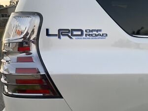LEXUS LRD Off Road Decal  2xBlue GX470 GX460 LX450 LX470 LX570 RX300 RX350 UX200