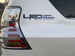 LEXUS LRD Off Road Decal 2xBlue GX470 GX460 LX450 LX470 LX570 RX300 RX350 UX200 - Picture 1 of 2