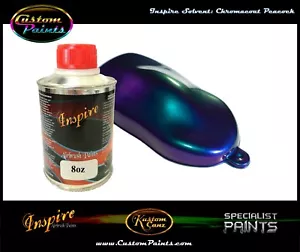 INSPIRE CHROMACOAT PEACOCK 8oz AIRBRUSH, KUNDENSPEZIFISCHE FARBE, CHAMELEON, KÜNSTLER - Bild 1 von 1