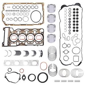 Engine Overhaul Gaskets Pistons Kit for BMW 118i 120i 318i 320i 520i N46B20 - Picture 1 of 12