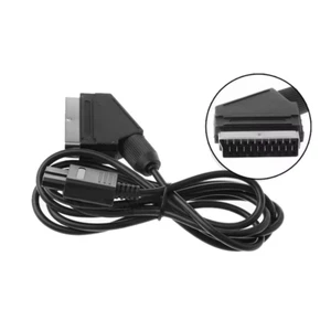 RGB SCART AV Cable for SNES, GameCube, N64 - Retro Gaming Console Accessory - Picture 1 of 6