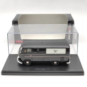 SCHUCO 1:43 VOLKSWAGEN T1 MINIBUS 1961 HEARSE FUNERAL CAR CARRO FUNEBRE - Picture 1 of 6