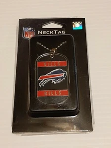 Collana con etichetta da collo con licenza ufficiale NFL BUFFALO BILLS - Foto 1 di 6