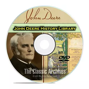 The History of John Deere, Farming, Plow Catalogs, Antique Tractor Books DVD E73 - Picture 1 of 12