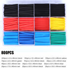 800X HEAT SHRINK TUBING TUBE SLEEVE CAR ELECTRICAL ASSORTED CABLE WIRE WRAP SET