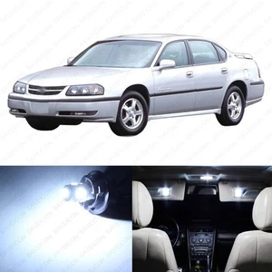 Paquete de 14 luces interiores LED blancas para Chevrolet Chevy Impala 2000-2005 + HERRAMIENTA - Imagen 1 de 8