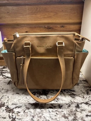 Mochila Convertible Elm Gemini Blanca Caramelo con Bolso Bandolera ARA a Juego Foto 1 de 4