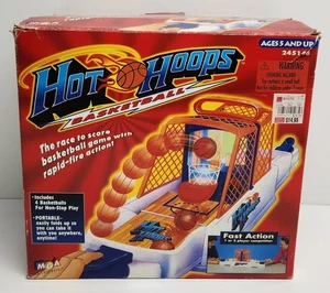 HOT HOOPS Basketball Spiel MGA 2000 KOMPLETT MIT 4 Bällen und Box - Bild 1 von 17
