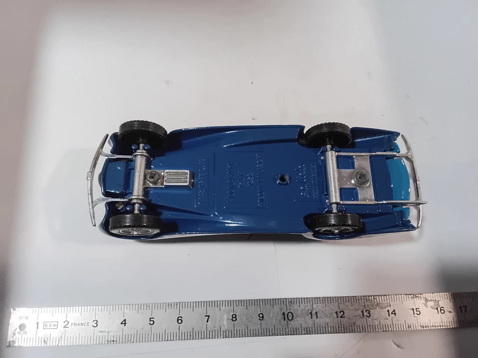 Delahaye 135 M 1939 1/43 Solido Bleu Foncé - Photo 1/4