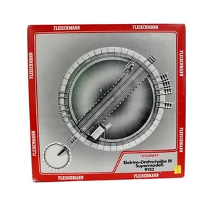 FLEISCHMANN 'N' GAUGE 9125 PROFI TRACK ELECTRICALLY OPERATED TURNTABLE - Picture 1 of 3