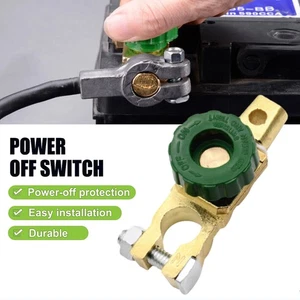 Batterie Trenner Auto Unterbrecher Boot KFZ Haupt Trenn Schalter Pol Klemme 12V - Picture 1 of 9