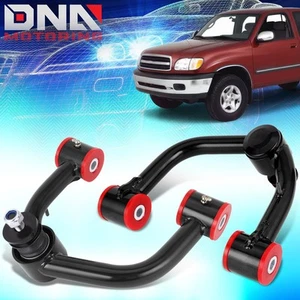 For 2000-2007 Toyota Tundra Sequoia OE Style Black Front Upper Control Arms - Picture 1 of 5
