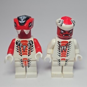LEGO Snappa and Fang Suei Minifigure Snakes (Lot of 2) Ninjago 9442 9442