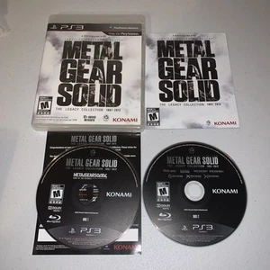 Metal Gear Solid: The Legacy Collection (Sony PlayStation 3, 2013) TESTED CIB - Picture 1 of 2