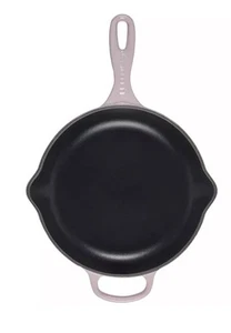 Le Creuset ® Signature 10.25" Cream Enameled Cast Iron Skillet. NIB - Picture 1 of 7