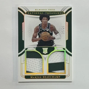 Marjon Beauchamp 2022-23 National Treasures Rookie Dual Patch Prime /25 SH - Bild 1 von 2