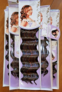 Vogue Premium Human Hair Blend Sew In Hair Extensions Deep Ripple 12in P1B/33