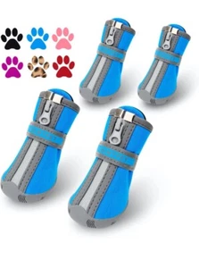 QUMY Hundeschuhe für kleine bis mittlere Hundestiefel & Pfotenschutz Größe 5 - Bild 1 von 6