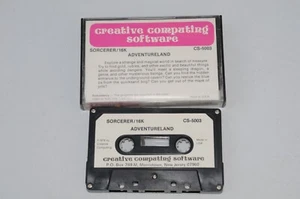 RARE EXIDY SORCERER SOFTWARE CASSETTE TAPE PROGRAM - Picture 1 of 1