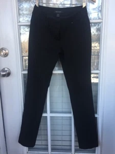 WHITE HOUSE BLACK MARKET BLACK PANT SKINNY Sz 00S NWOT - Picture 1 of 11