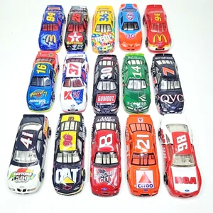 Vintage 1996 HOT WHEELS Racing NASCAR 1:64 Diecast Race Car Lot of 15 CLEAN CARS - Picture 1 of 10