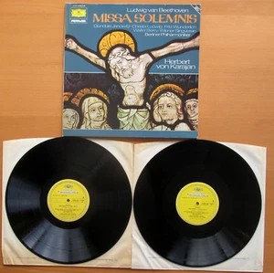DG 2726 048 Beethoven Missa Solemnis Janowitz Ludwig Karajan 2xLP Gatefold NM/EX - Picture 1 of 5