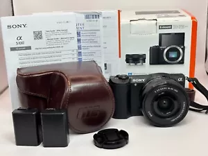 Sony Alpha A5100 24.3MP Digital Camera (Kit with 16-50mm Power Zoom Lens) White - Picture 1 of 15