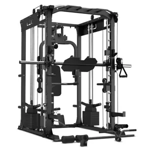 LSG GRK200 10-in-1 Home Gym Station Power Rack Smith Machine and Cable Crossover - Picture 1 of 5